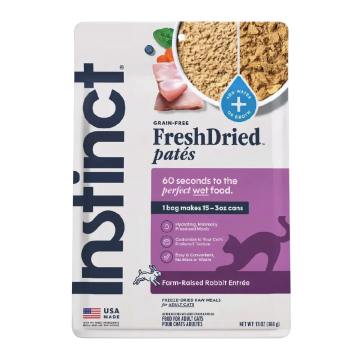 Instinct Fresh Dried Pates Rabbit Entree 13oz